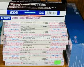 Photography paper and supplies