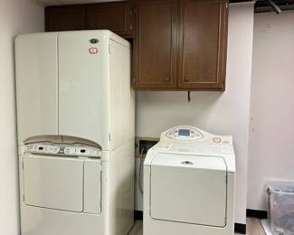 Washer and dryer