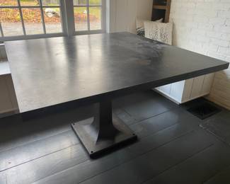Industrial metal table. 48 in x 48 in.