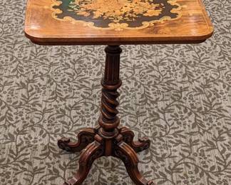 Italian inlaid table