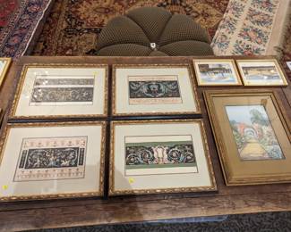 large collection of lovely original art