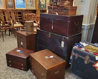 Steamer Trunks and luggage