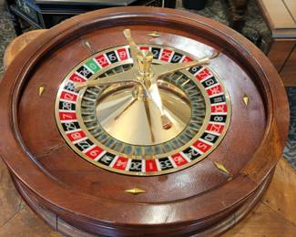 Vintage Roulette Wheel