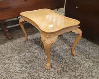 blonde wood coffee table, stunning