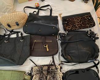 Pocketbooks including Coach and Ann Taylor