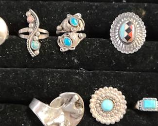 Turquoise rings 