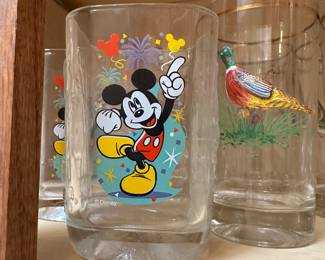 Disney World - McDonalds Glasses