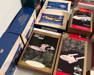 Large Selection of Hallmark Ornaments