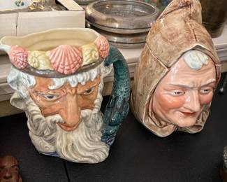 Royal Doulton Head Pitchers