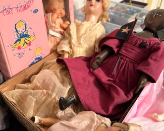 Selection of Vintage Dolls