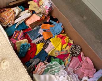 Lots of Vintage Barbie Clothes