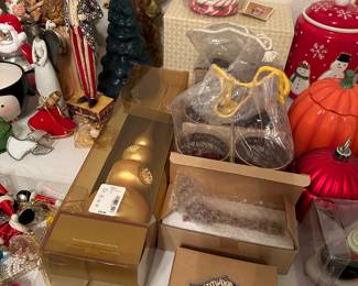 Selection of Holiday Decor