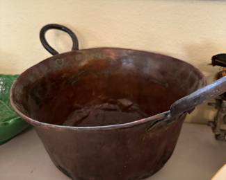 Antique Copper Kettle