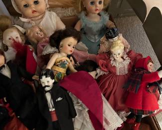 Selection of Vintage Dolls