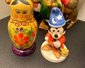 Russian Nesting Dolls & Goebel Disney