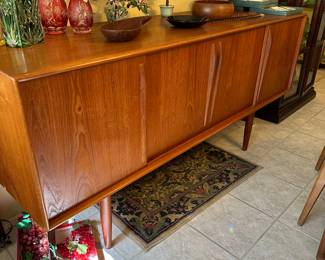 Danish Teak Credenza/Hutch