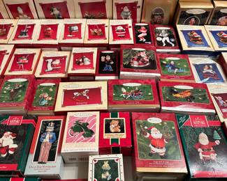 Large Selection of Hallmark Ornaments