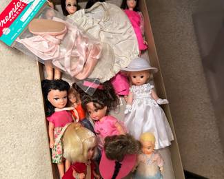 Selection of Vintage Dolls