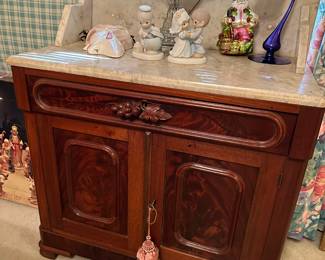Marble Top Wash Stand