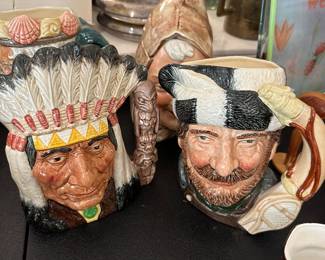 Royal Doulton Head Pitchers