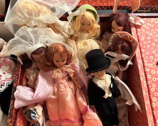 Selection of Vintage Dolls