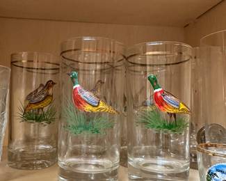Vintage Bird Glasses