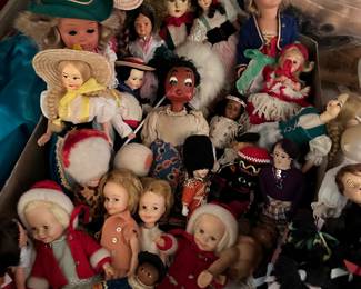 Selection of Vintage Dolls