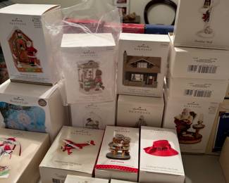 Large Selection of Hallmark Ornaments