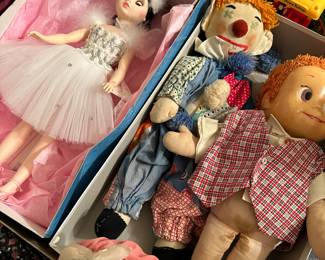 Selection of Vintage Dolls