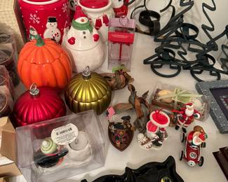 Selection of Holiday Decor
