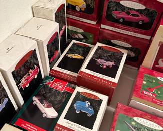 Large Selection of Hallmark Ornaments
