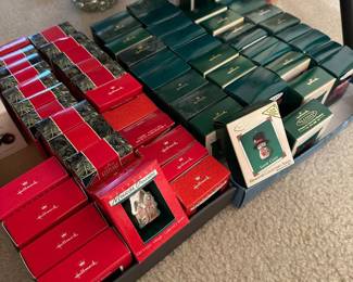 Mini Hallmark Ornaments