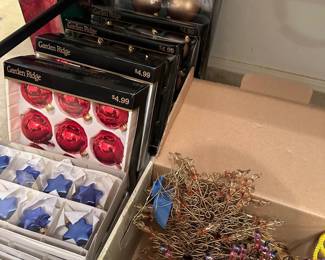 Selection of Holiday Decor