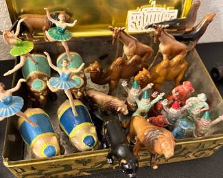 Bergen Toy & Novelty Company Circus Animals