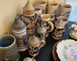Selection of German Steins