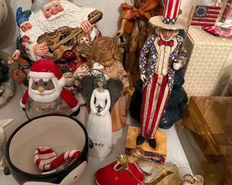 Selection of Holiday Decor