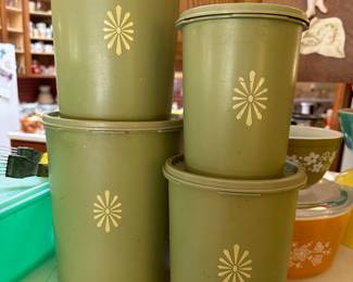 Vintage Tupperware Canisters