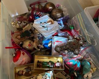 Selection of Holiday Decor