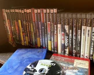 Games for Play Station 2 & 3