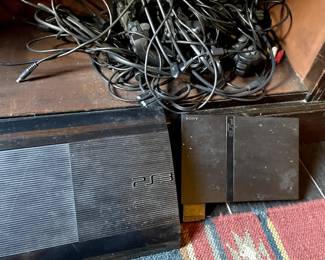 Play Station 2 & 3 with games.