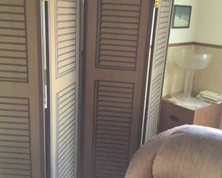 Vintage lightweight room divider