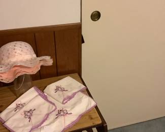 Vintage typewriter tables (2)