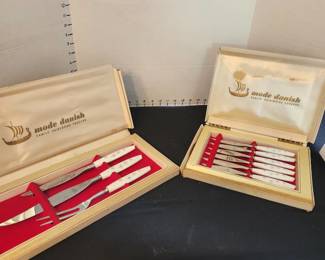 Mode Danish stainless steel knives and carving sets