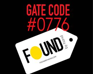GATE CODE #0776