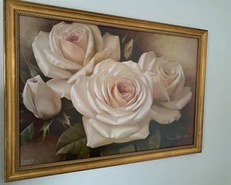 Gold framed "Everlasting" by Igor Levashov 