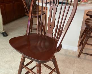 2 bar stools available--seat height is 24"
