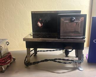 1930s Metal Ware Electric Stove