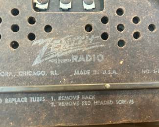 1940s Zenith 5-11619 Tube Radio 