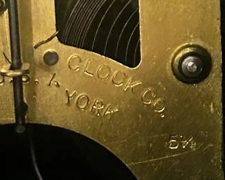 Ansonia Co New York Shelf Clock