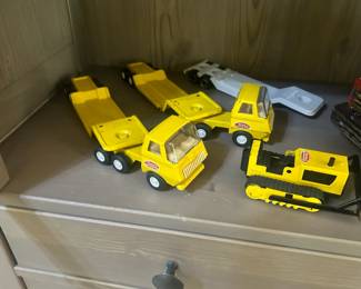 1960s Tonka Lowboy Tractor Trailer 